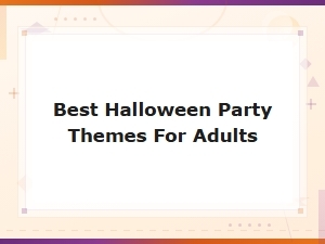Halloween Party Themes That Adults Will Love